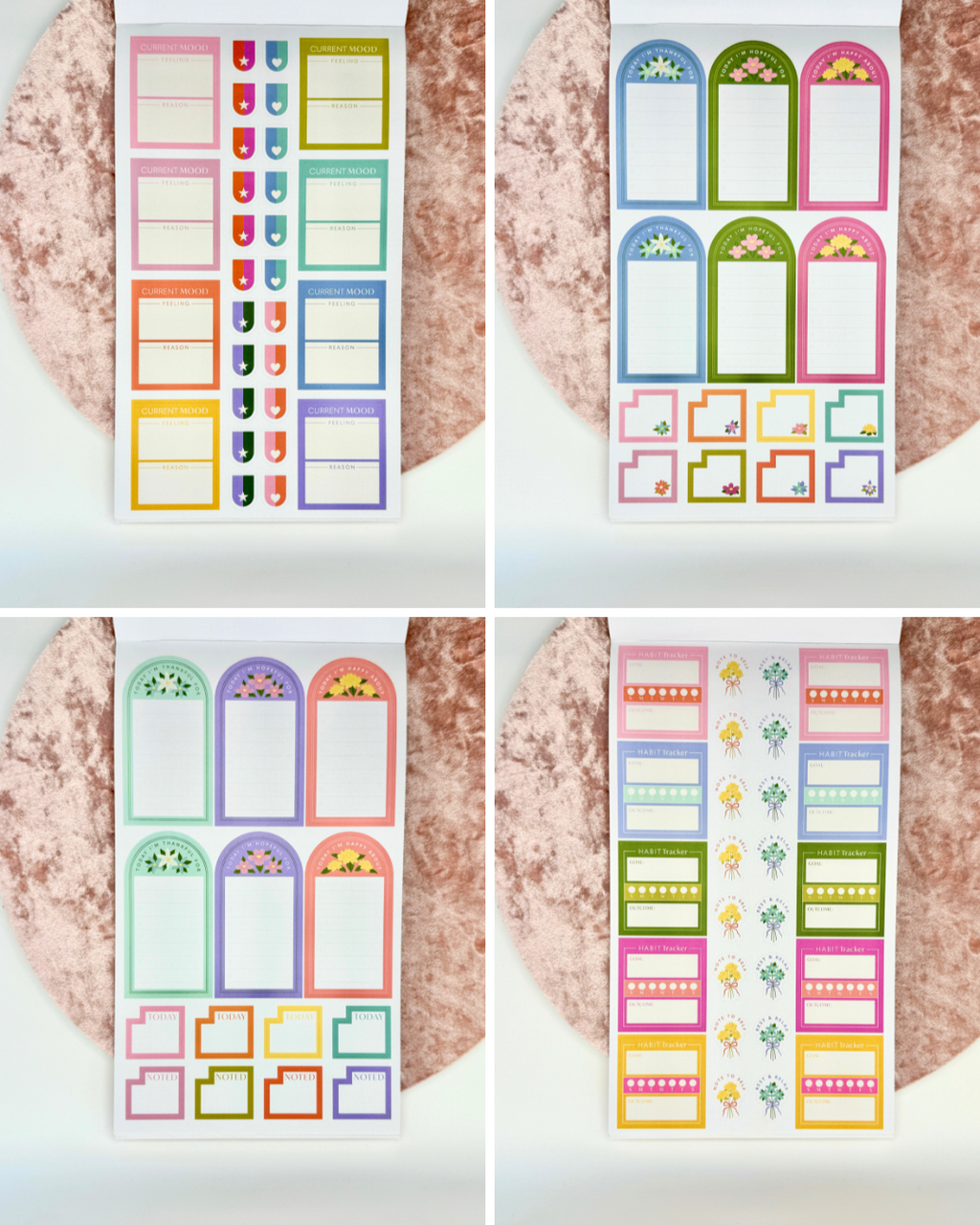 Sticker Book - Wellness Edit Planner Stickers