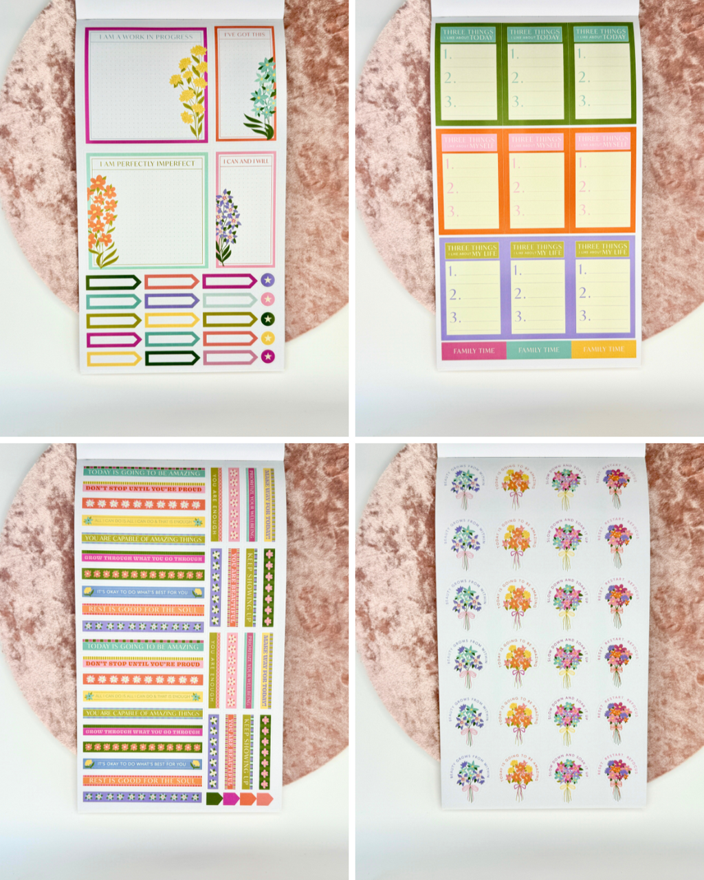 Sticker Book - Wellness Edit Planner Stickers