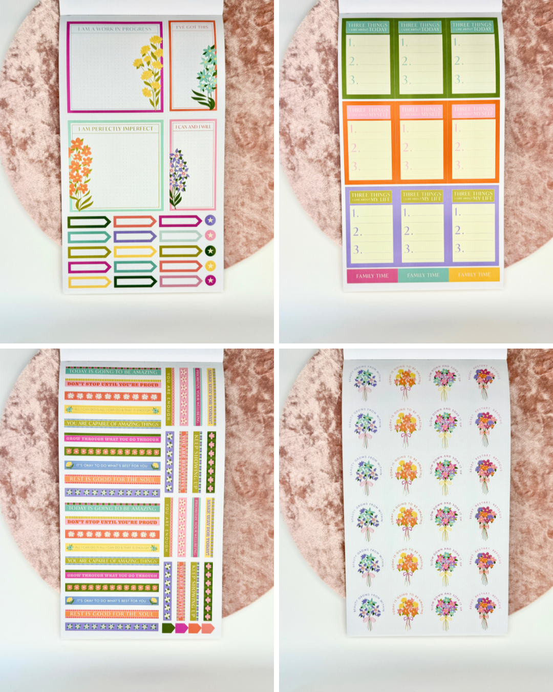 Sticker Book - Wellness Edit Planner Stickers