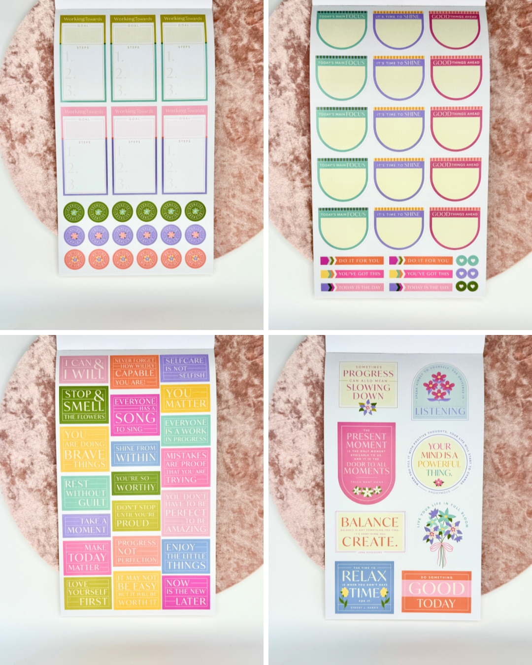 Sticker Book - Wellness Edit Planner Stickers