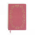 Queen Anne's Lace Foil Stamped Linen Notebook