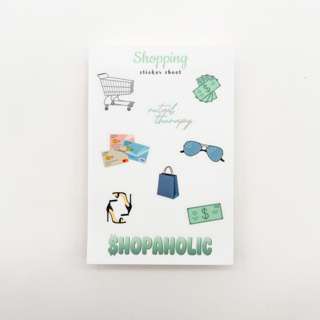 Shopping Sticker Sheet