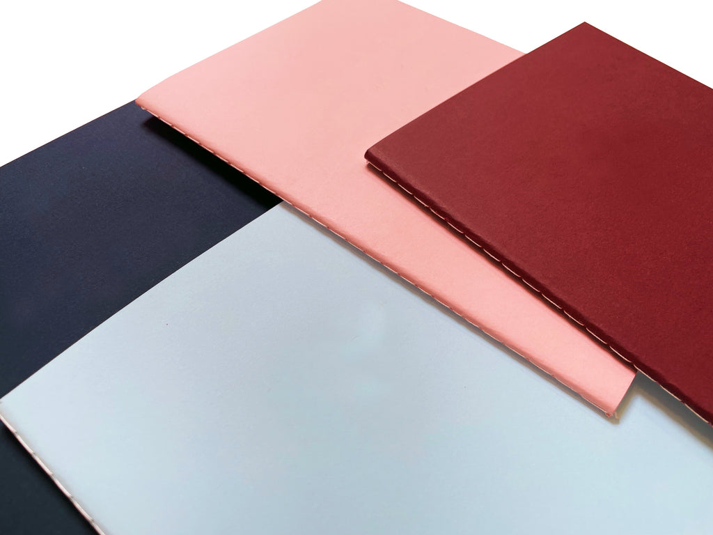 Blank Medium Saddle Stitch Note Book
