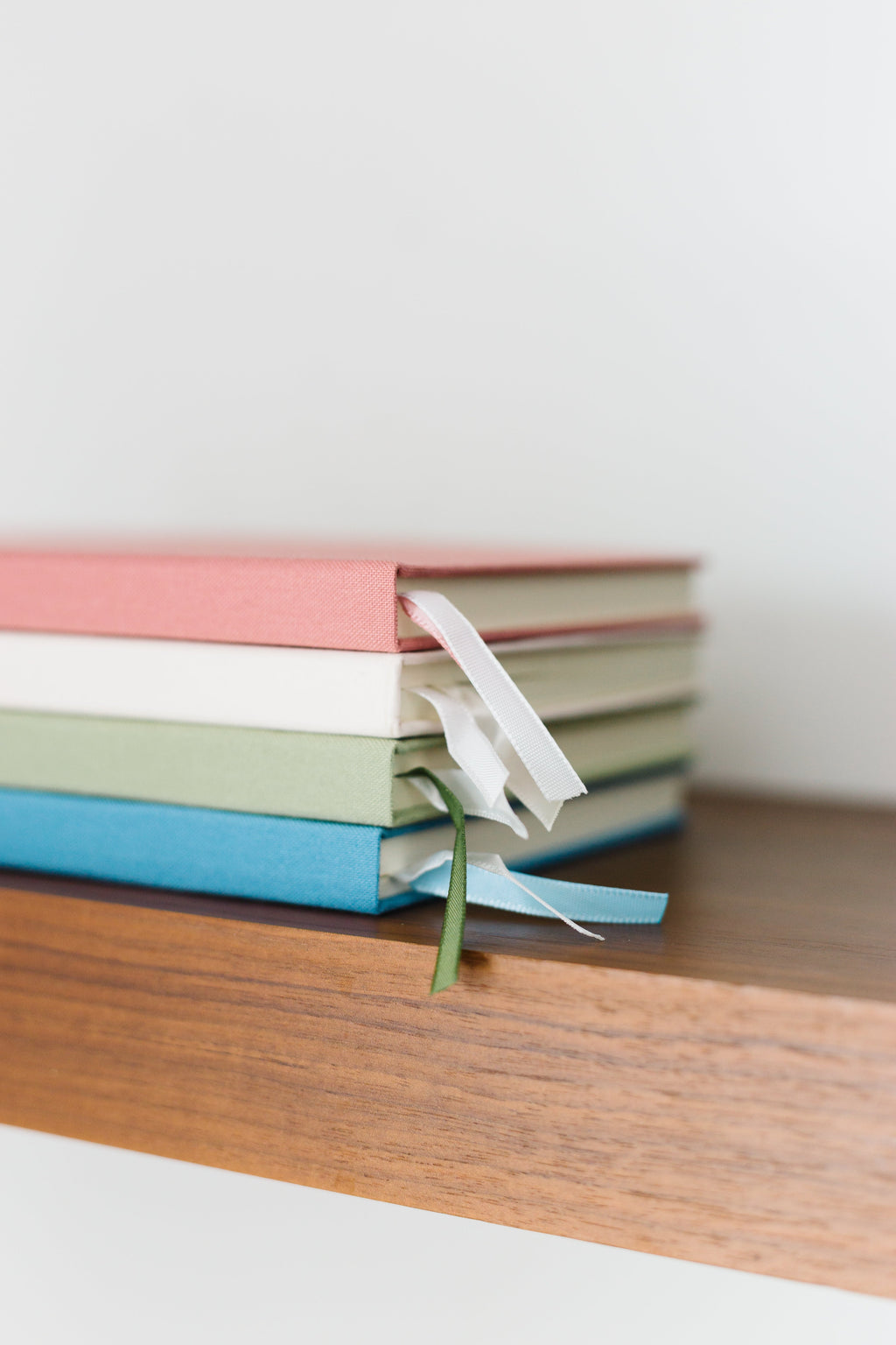 Blank A5 Linen Notebook - Vintage Pastels